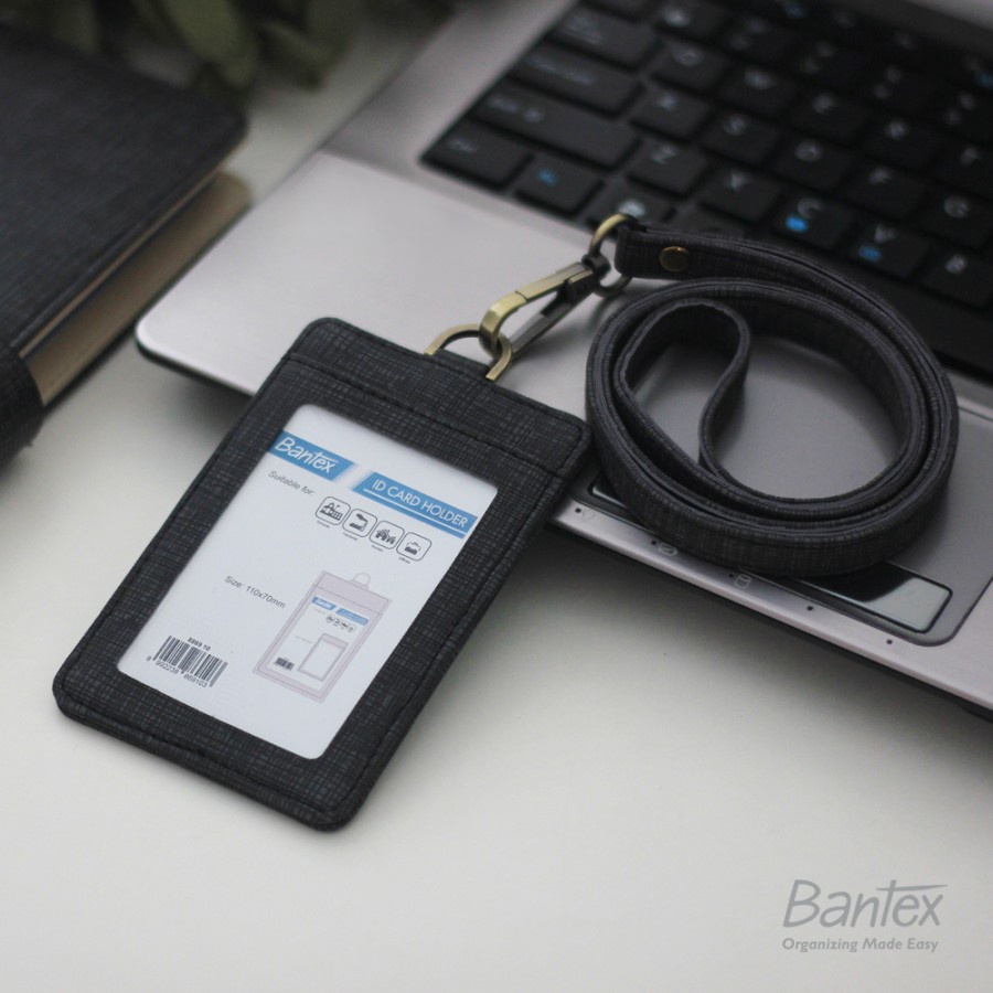 

R2GO - Bantex Name Tag ID Card Holder Kulit 8869