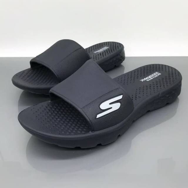 Sandal Pria / Skechers Slide Sandal / Skechers pria / Skechers Sandal / Gogamax Sandal