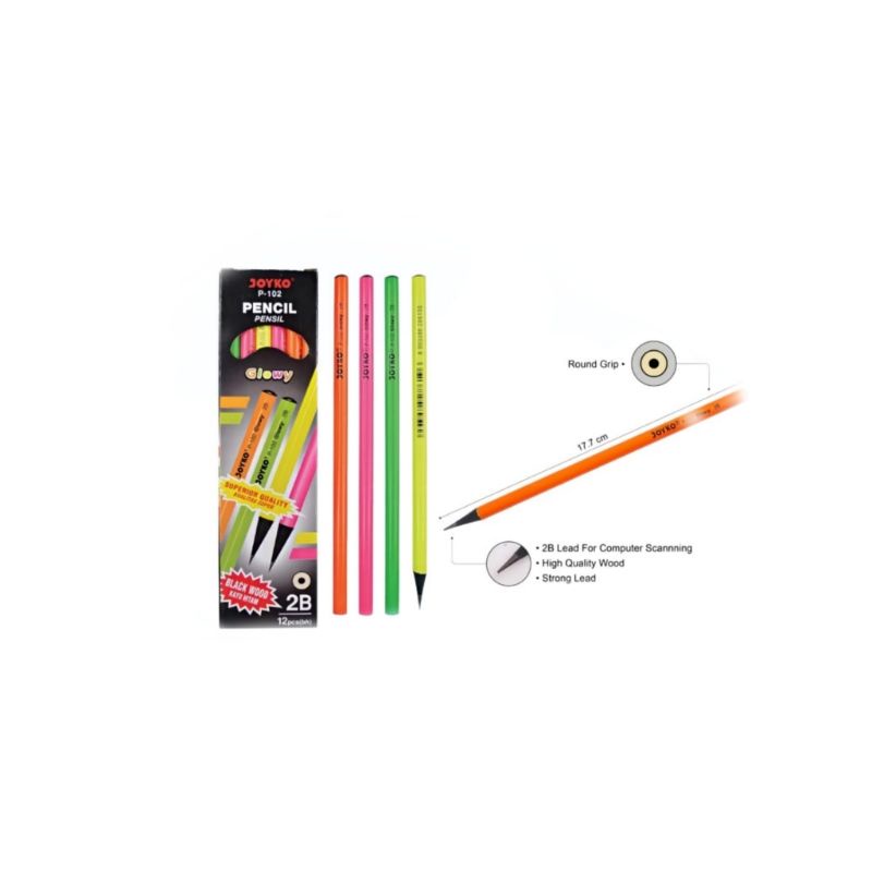 

pensil joyko 2B P-102(1lsn)