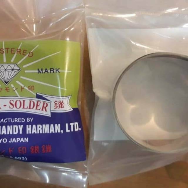 MIZUNO HANDY HARMAN SILVER SOLDER FLAT BRAZING ( SILVER PLATE)