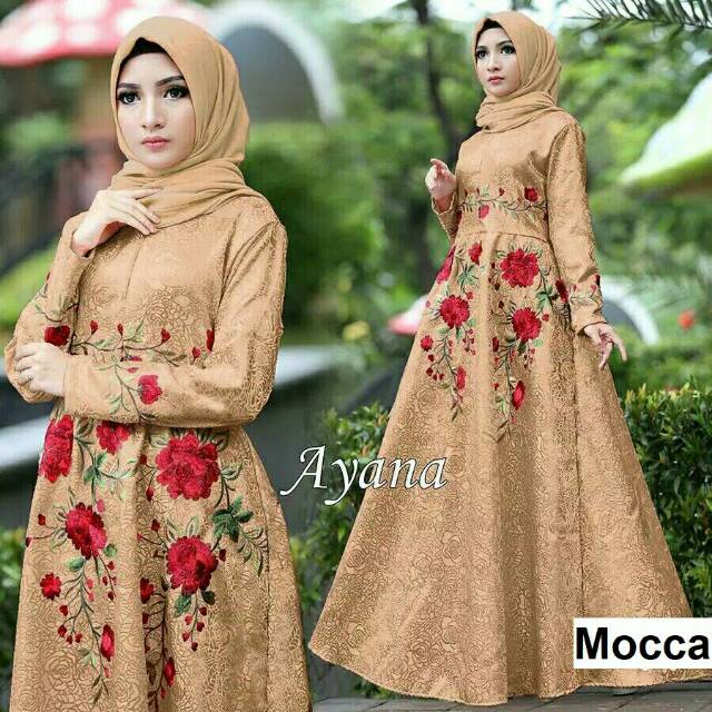 Gamis Ayana Bordir #gamis #ayana #syari #gamisAyana #muslim