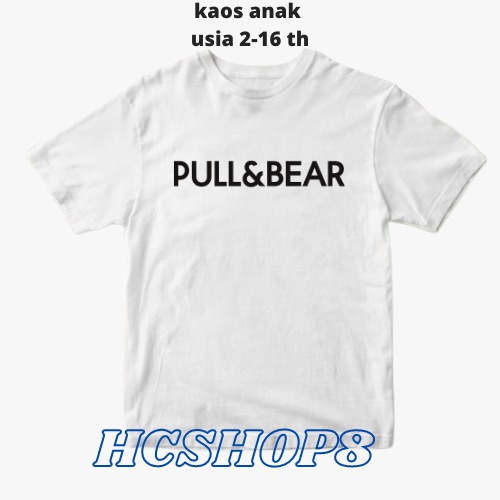 Kaos Anak P&amp;B Laki Laki Perempuan Usia 2-16th Ideal Cowok Cewek