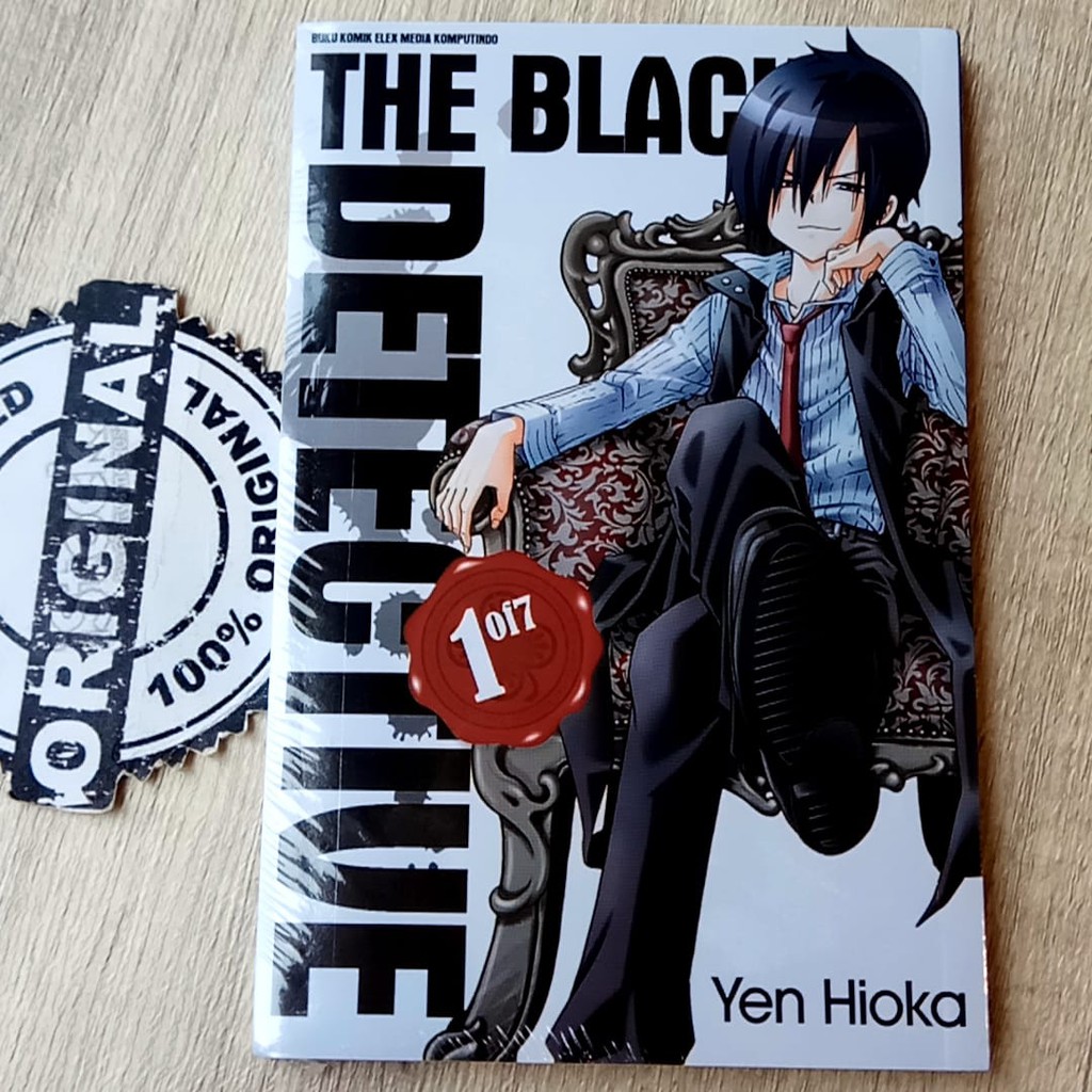 Komik Seri The Black Detective by Yen Hioka