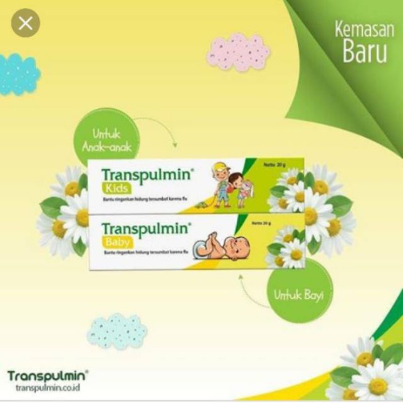 Transpulmin Baby / Kids Balsam 10gr / 20gr