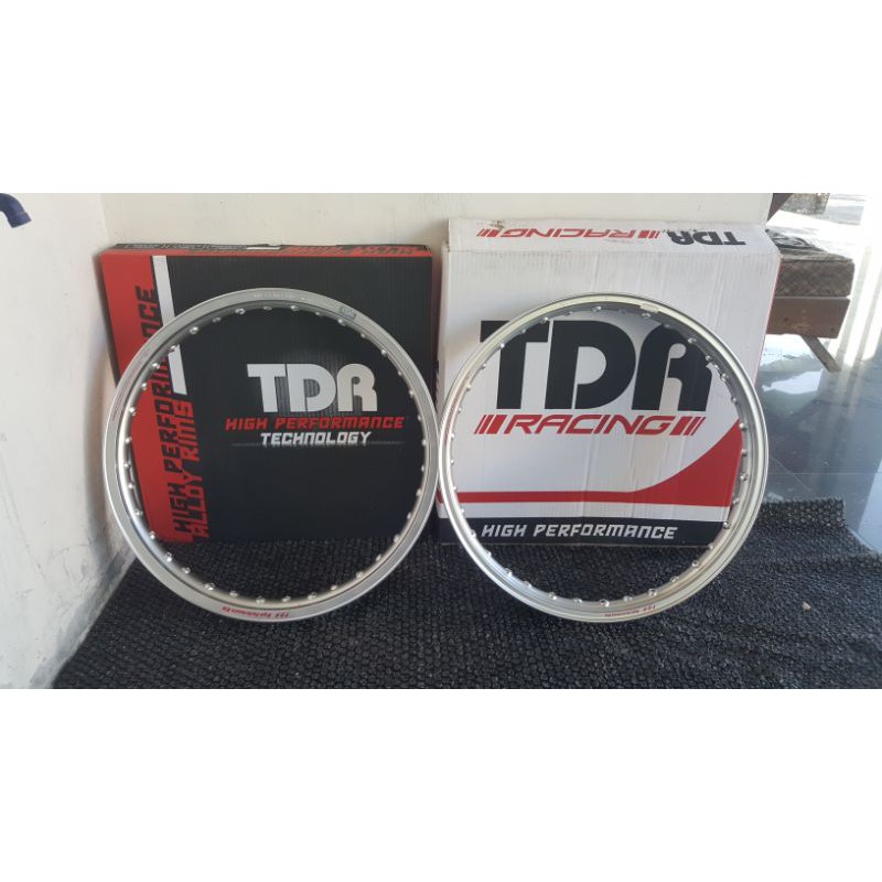 velg TDR er shape uk 140/160 warna silver