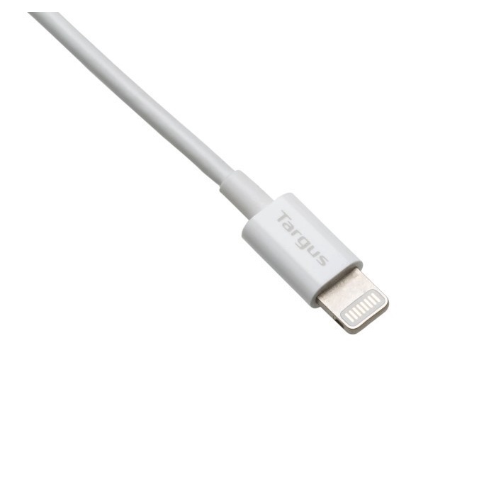 Kabel Targus ACC98201 Lightning Spin to USB 3 Meter White - ACC98201AP