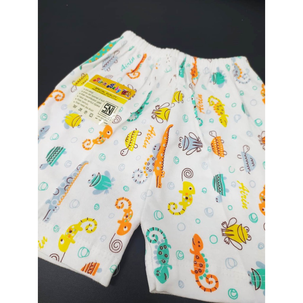 Celana Pendek Bayi Newborn - AIRIN Baby Newborn 0-6 Bulan