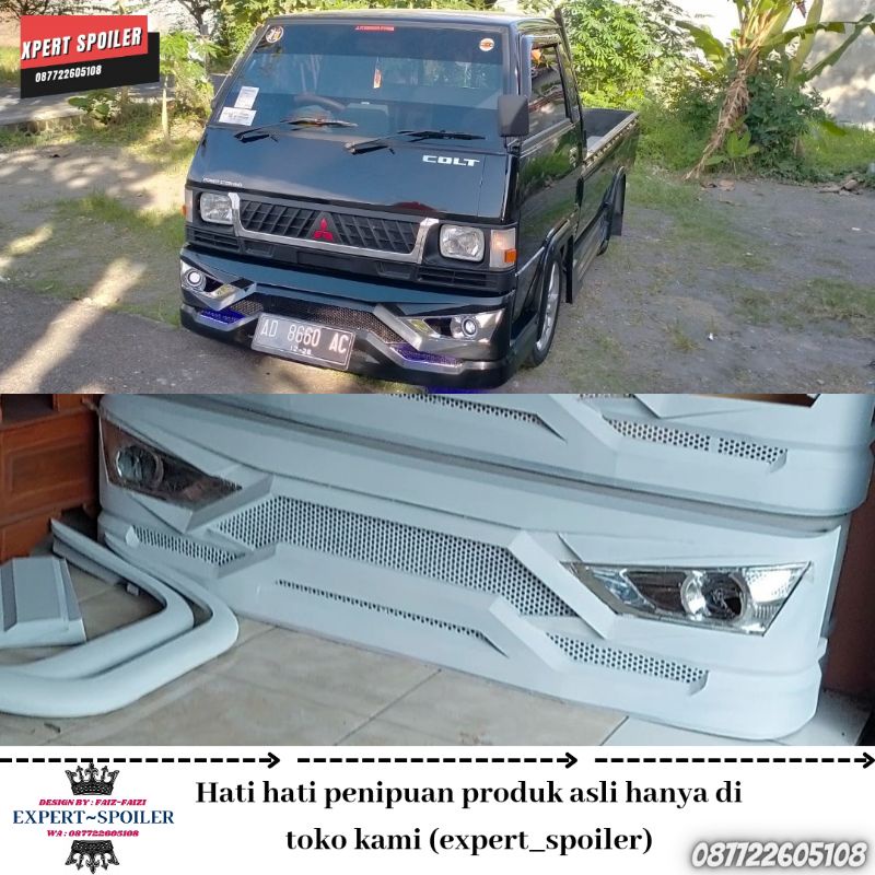 Bemper Depan Bemper L300  Model Sigra Komplet Lampu dan Jungkit Kualitas Premium