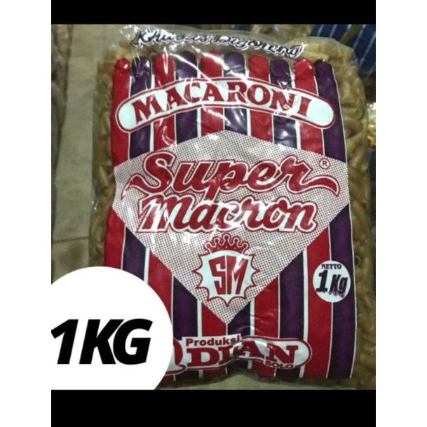 

MAKARONI SUPER MACARON // MAKARONI COKLAT 1KG