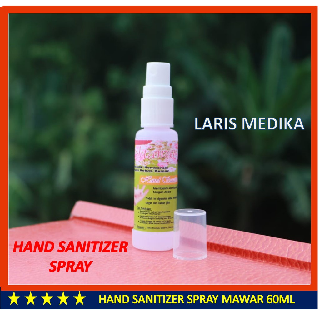 Hand Sanitizer Cair AntiSeptic Macam Variasi Aroma Segar 60ml / Variasi Aroma Buah Segar 60 ml ( SPRAY )