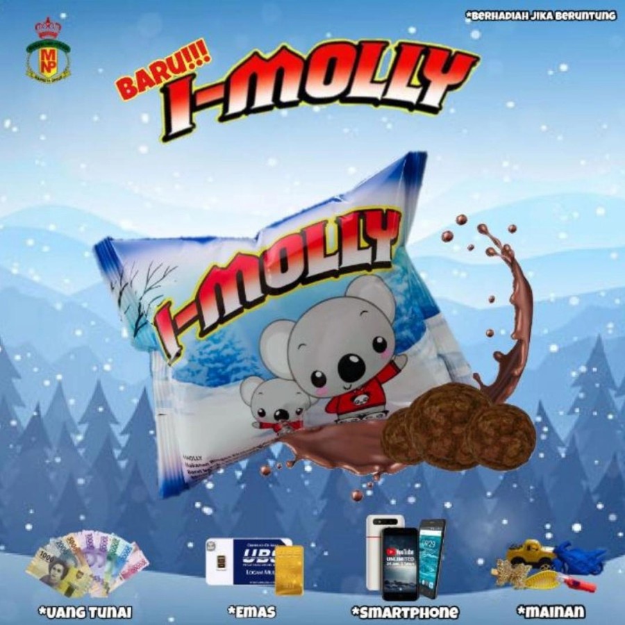 

SNACK TERMURAH I-MOLLY BERHADIAH EMAS 1 PACK