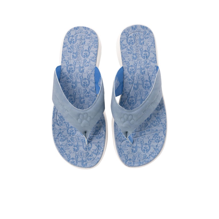 SANDAL JEPIT HUSH PUPPIES WANITA ORIGINAL SENDAL CASUAL  BRANDED ASLI TERBARU BIRU HW01