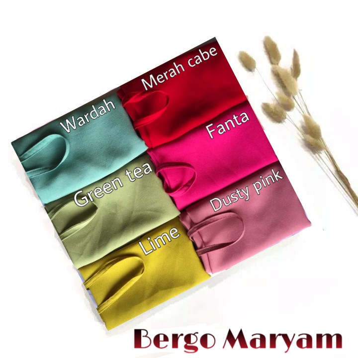 Jilbab/ Hijab Bergo Maryam tali Diamond