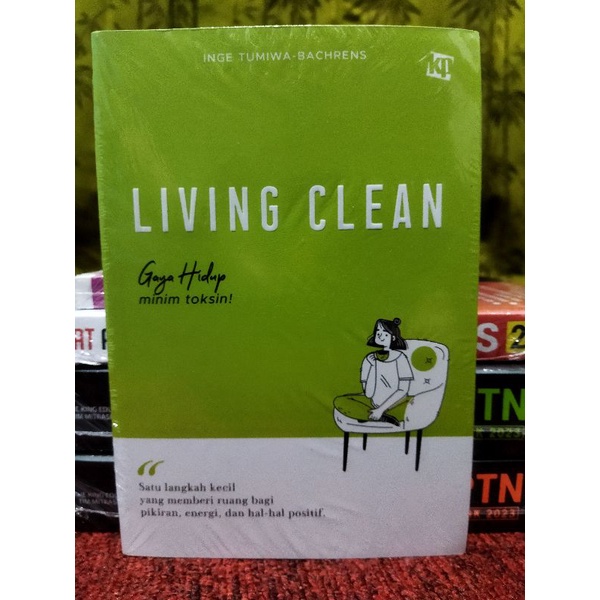 Buku Living Clean - Inge Tumiwa-Bachrens