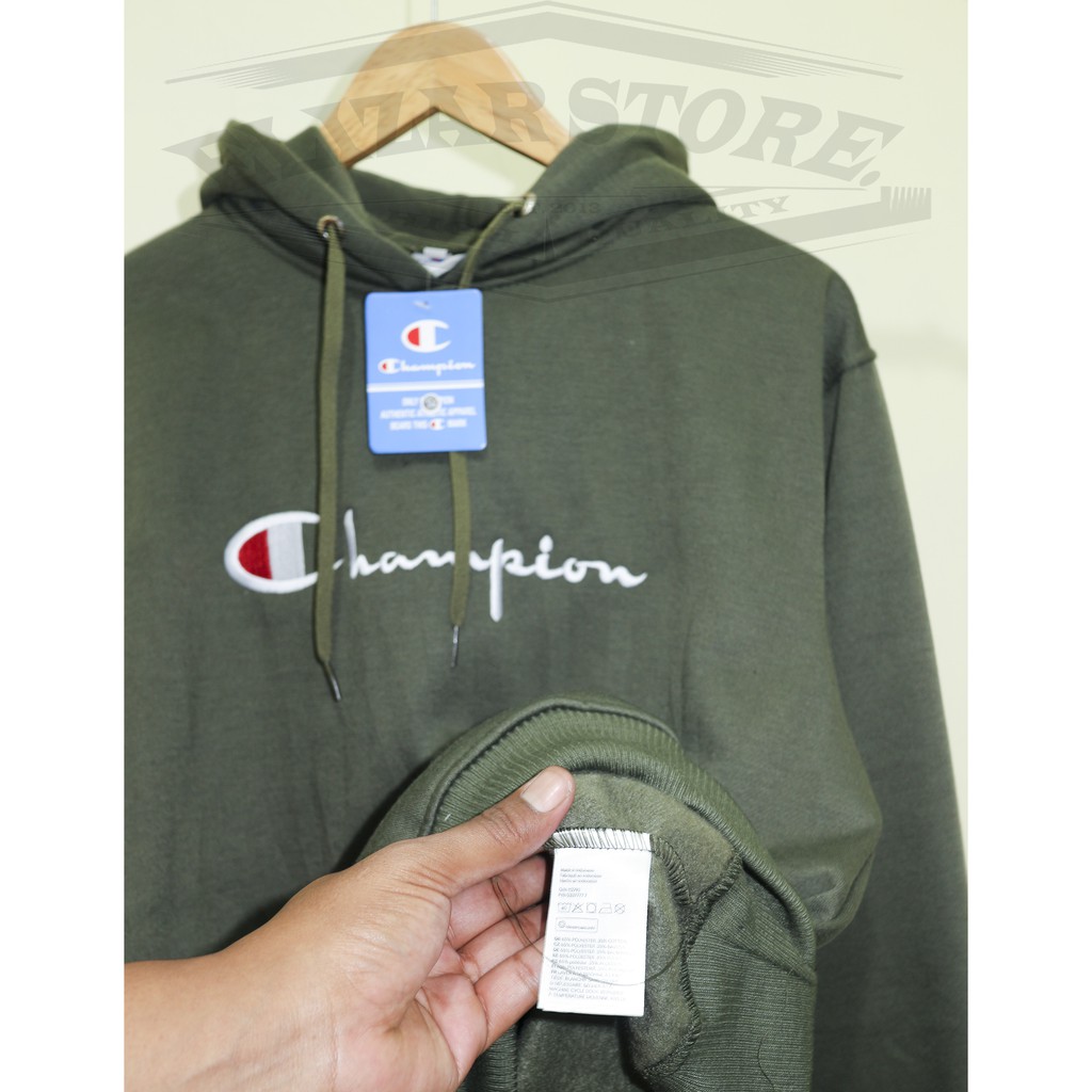 JAKET HOODIE CHAMPION ARMY