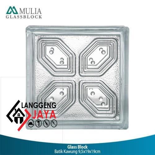 Promo Glass Block Tipe Kawung - Glassblock- Hiasan Dinding- Material Langgeng-