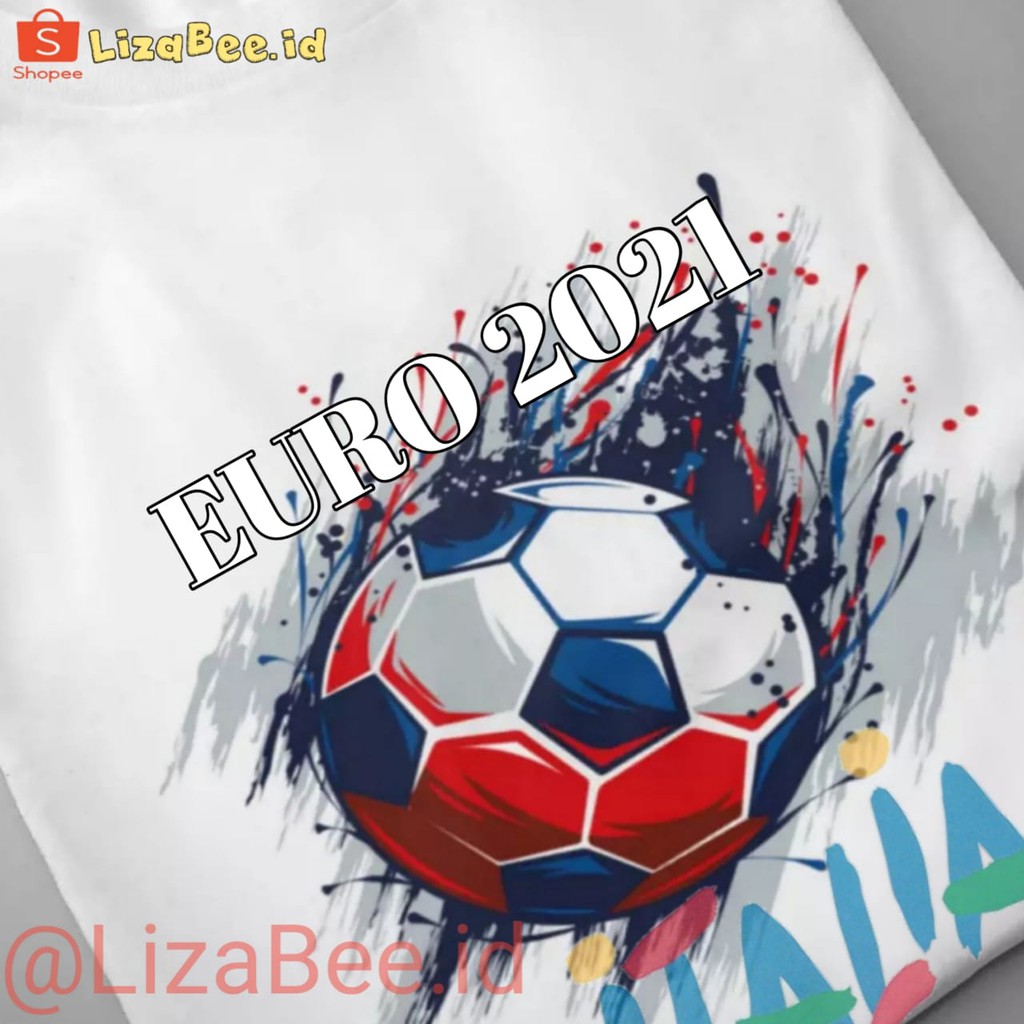 Kaos Euro Distro 2021 France Jerman Germany Portugal Belanda Murah Inggris Spanyol Italy 2020