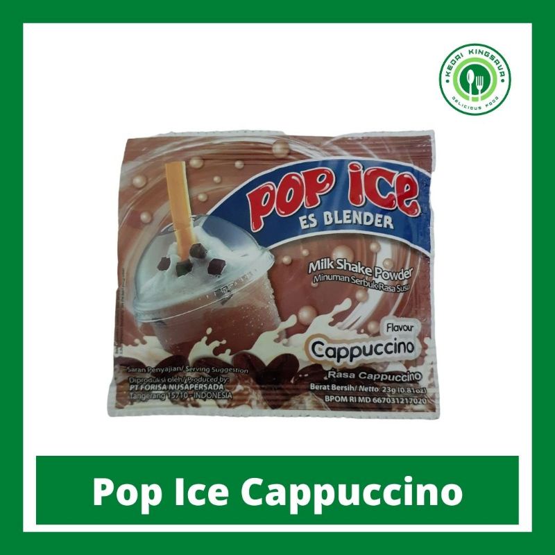 

Pop Ice Cappucinno 25 gram isi 1 pcs