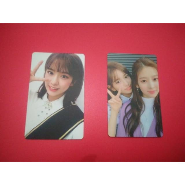 iz*one/izone coloriz photocard/pc