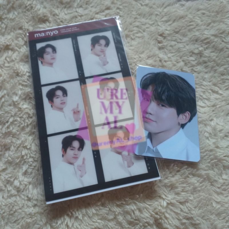 Treasure photocard hyunsuk jaehyuk Manyo official