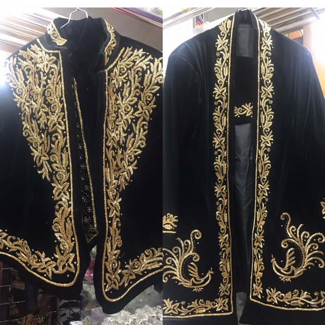 Baju.Pengantin.Bludru. jawa sepasang