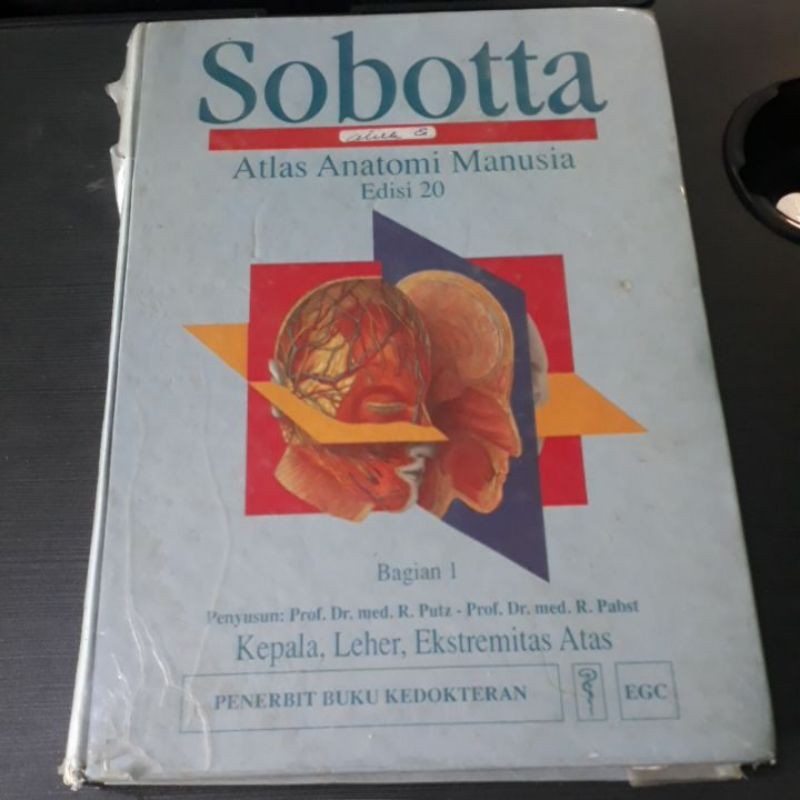 SOBOTTA Atlas anatomi tubuh manusia kepala edisi 20
