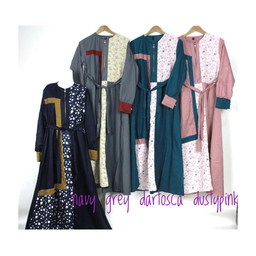 Gamis toyobo fodu meizura jumbo XL adem