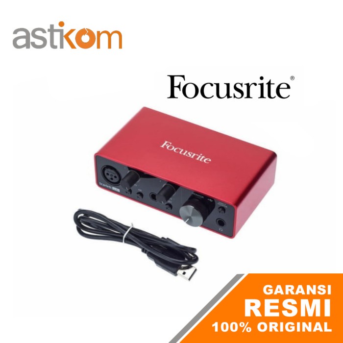 USB Audio Interface FOCUSRITE SCARLETT SOLO 3rd Gen