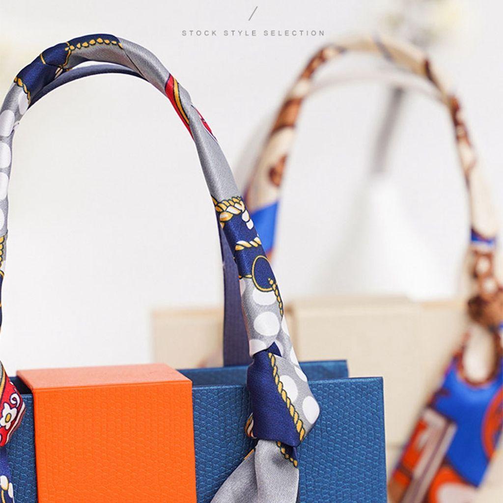 Lanfy Pastry Box DIY 6rongga Pembungkus Biskuit Mewah Dengan Pegangan Handmade Gift Box