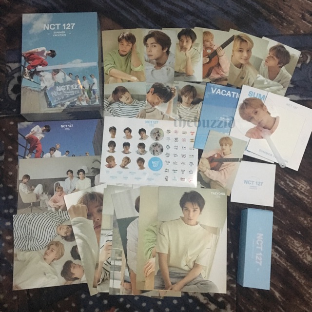 Ready Stock NCT 127 Summer Vacation / Summer Kit / Sumkit Jaehyun Taeyong Haechan Jungwoo