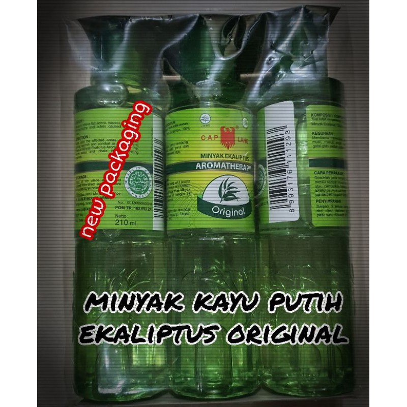 Caplang Minyak Kayu Putih Ekaliptus Aromatherapy Original 210ml | mkp eucalyptus