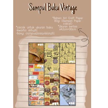 sampul buku aesthetic/vintage tebal