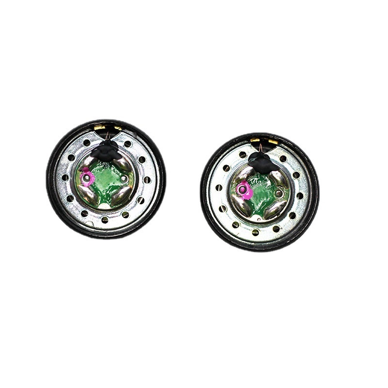 1 pair DIY earphone unit 15.4mm 32ohm flat-head speaker composite titanium membrane unit