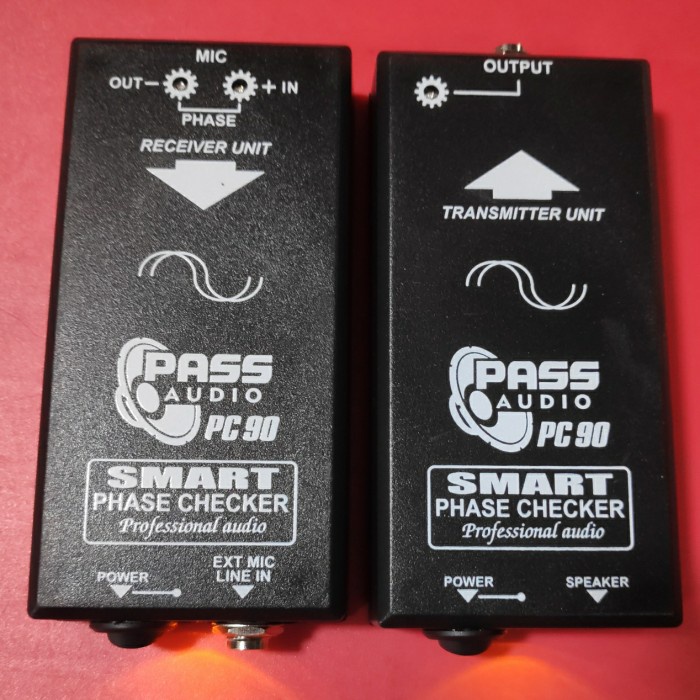 phase checker polarity checker PASS AUDIO