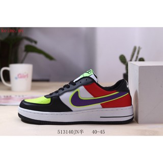  Sepatu  Sneakers Desain Nike  Air Force 1 Low Top Warna  