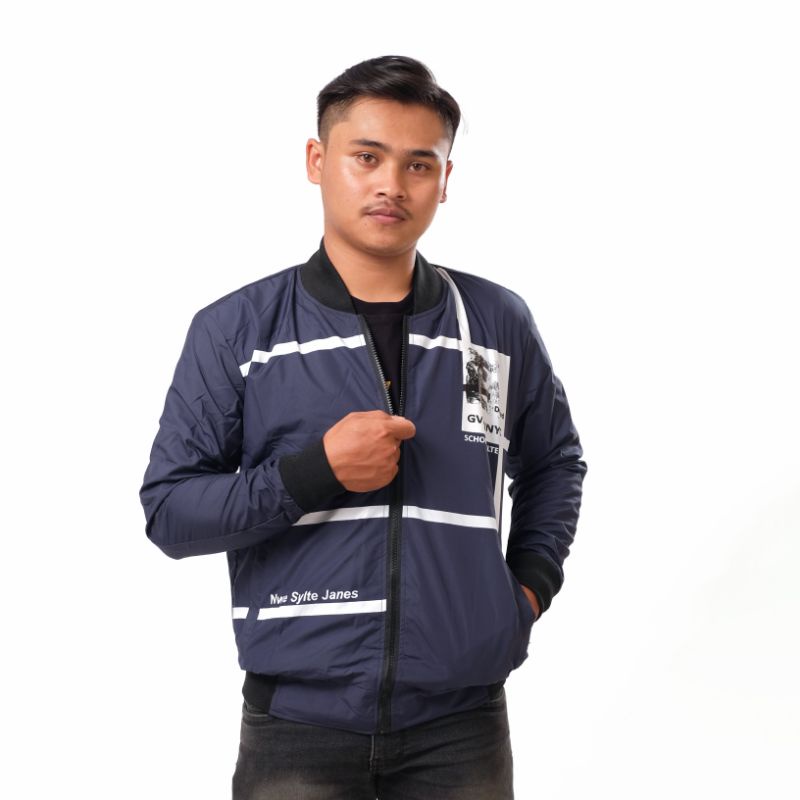 JAKET PRIA CASSUAL BRANDING LOKAL PREMIUM