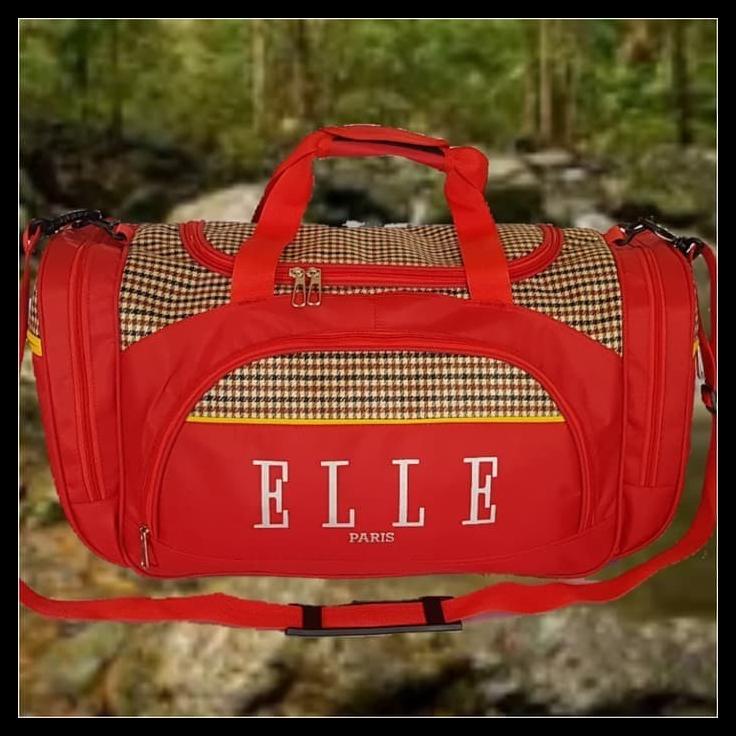 Tas Travel Bag Elle Tas Mudik Tas Olahraga Pria Dan Wanita Murah