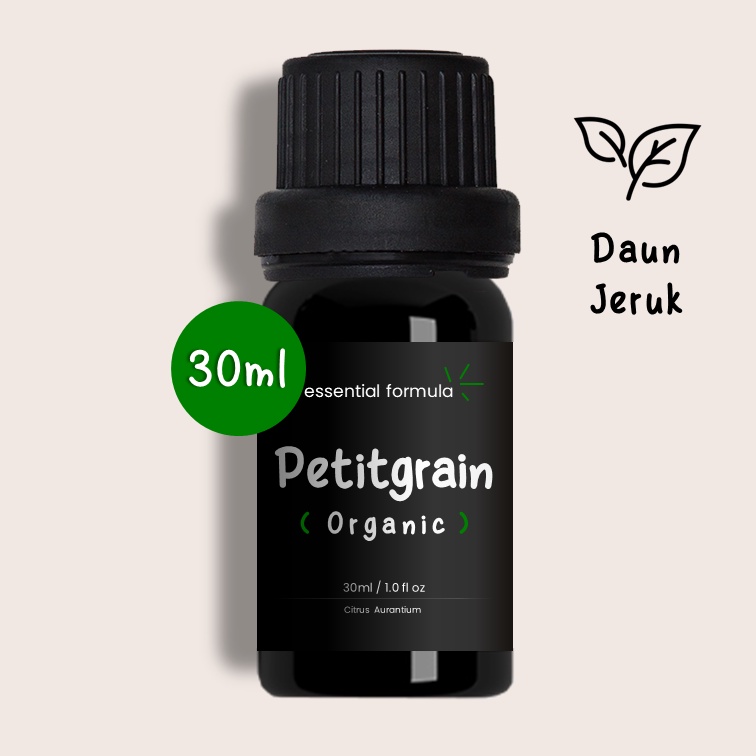 30ml Organic Petitgrain Essential Oil Daun Jeruk Murni 100%