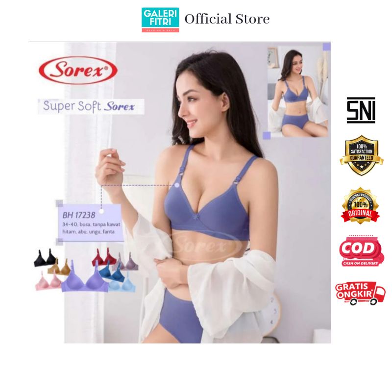 Bra Sorex 17238 - BH Sorex 17238 - Bra Sorex - BH Sorex - Bra Wanita Sorex - BH Wanita Sorex - Bra S
