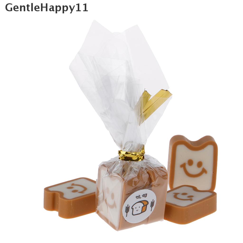 Gentlehappy1per12rumah Boneka Miniatur Simulasi Roti Bakar Boneka Aksesoris Makanan Dapur