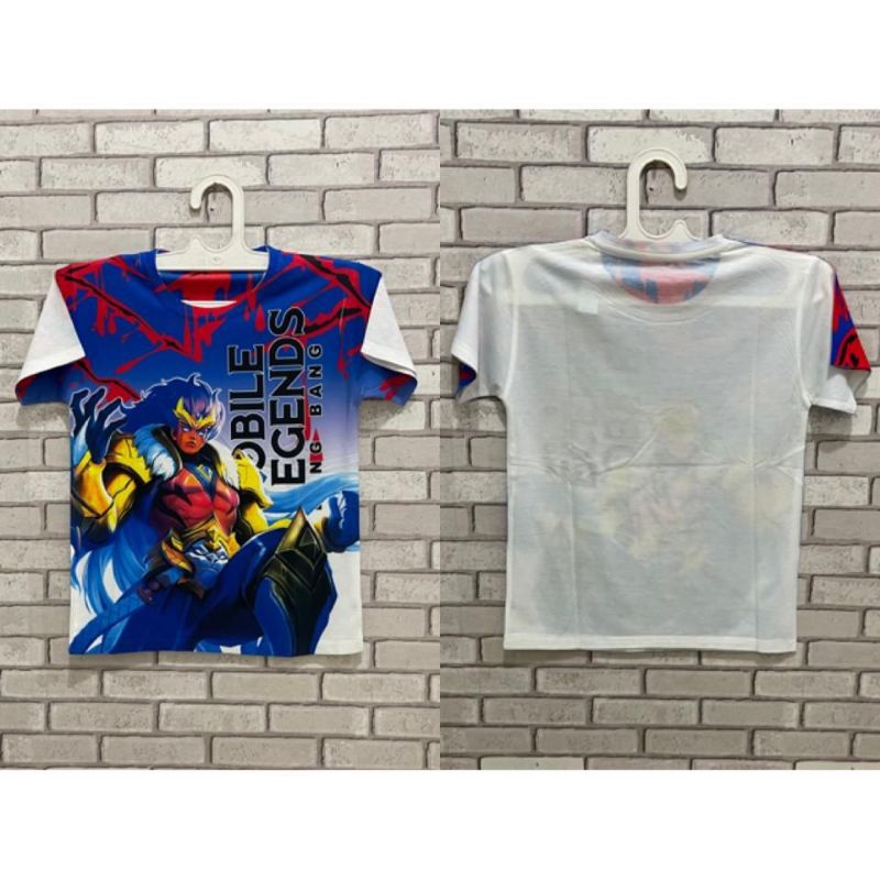KAOS ANAK GAMING ML EVOS RRQ / BAJU GAME MURAH