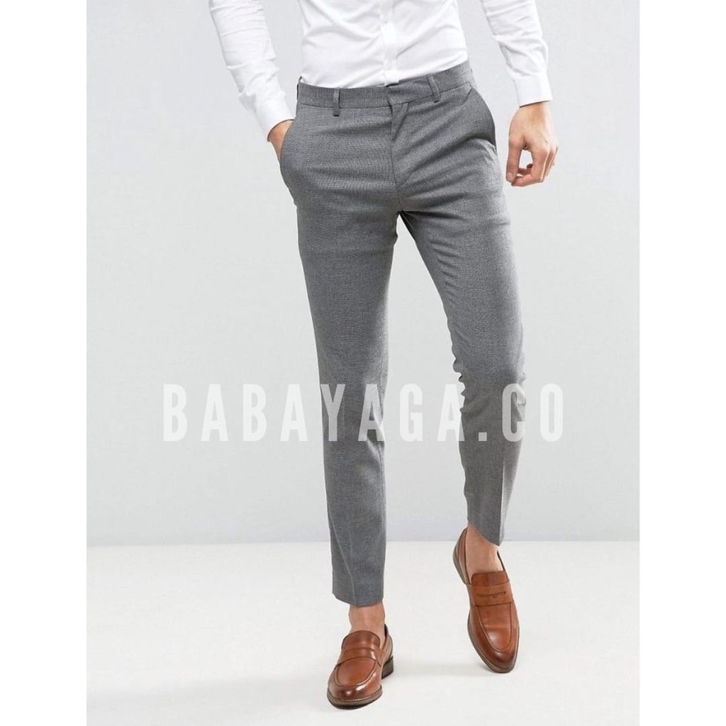 CELANA BAHAN PRIA CELANA KANTOR PRIA CELANA PANJANG FORMAL CELANA FORMAL PANJANG