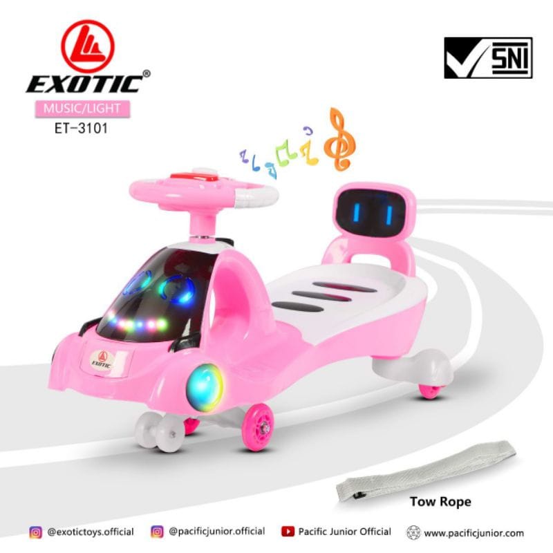 Exotic Swing Car ET3101 / Mainan Mobilan Anak