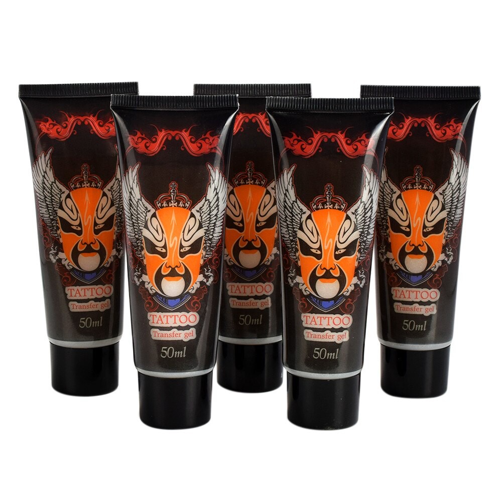 

PRODUK IMPORT ATOMUS 1PC 50ml Tattoo Transfer Cream Gel Body Paint Stencil Stuff Oils For Transfer