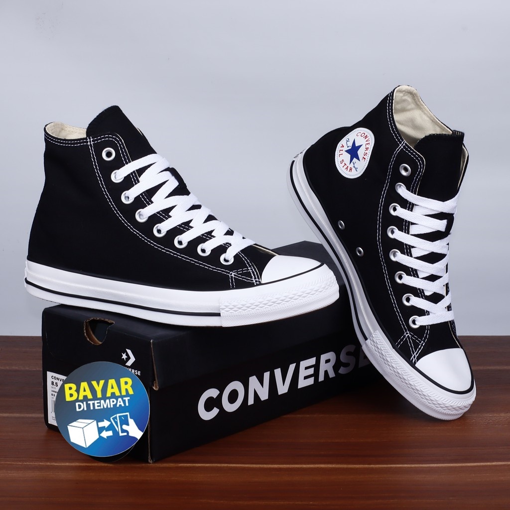 Sepatu Cowok Sekolah Converse Pria Sneakers santai TERMURAHHH !!!