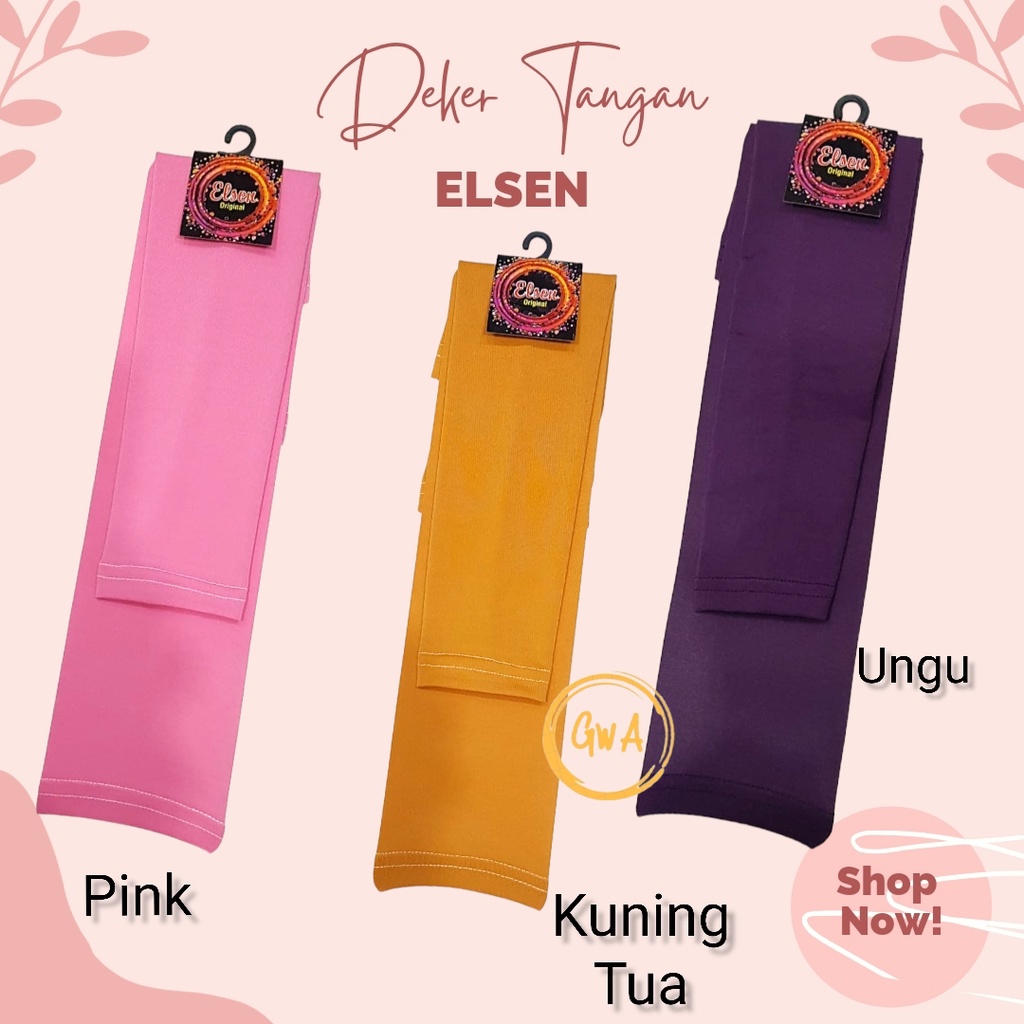 Ready Deker Elsen/HANDSOCK DEKER JERSEY SPANDEX LEMBUT / MANSET TANGAN TANPA JEMPOL Deker Hijab