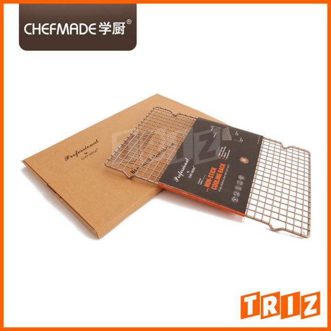 

Chefmade Cooling Rack Non-Stick Cake Baking / Rak Pendingin Kue Wk3004 Terbaru