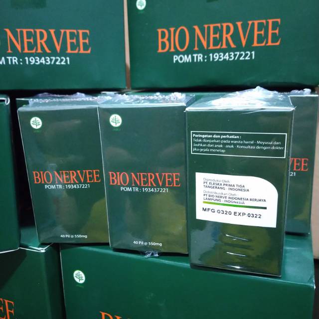 Jual Bio Nervee 100% Original BPOM | Shopee Indonesia