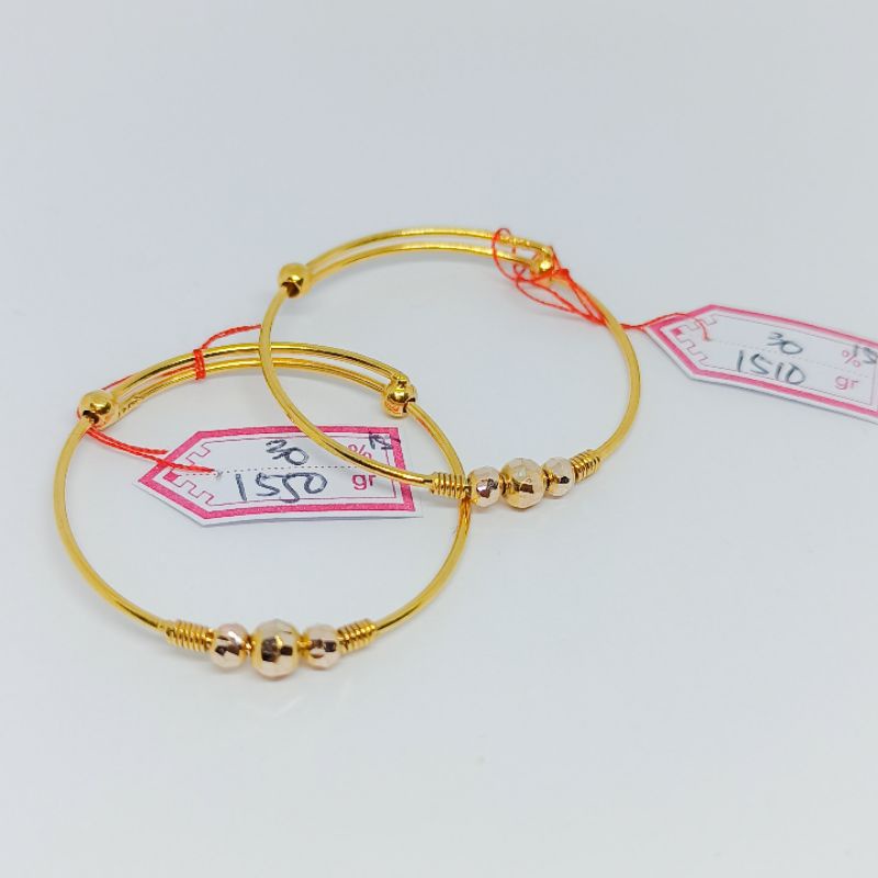 GELANG ANAK EMAS 300%/6K