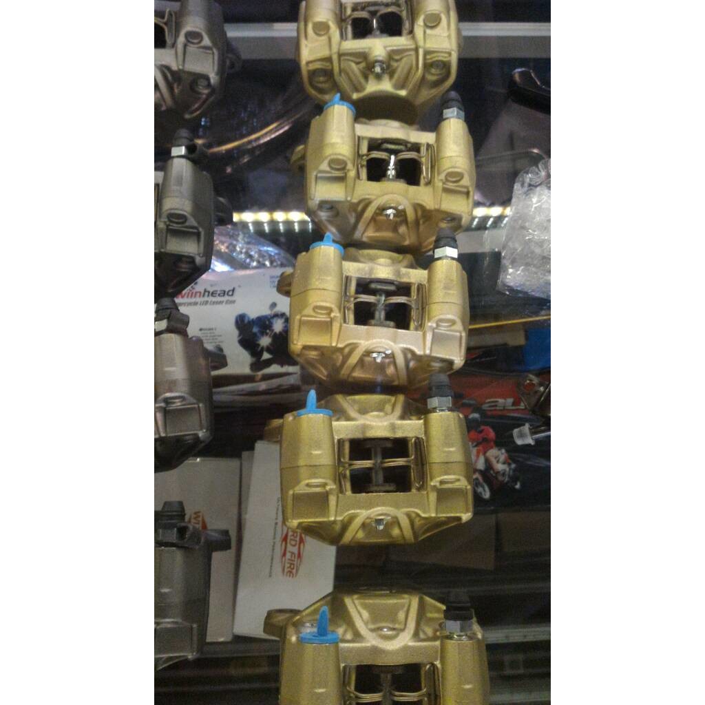 kaliper brembo 2 piston gold 84mm